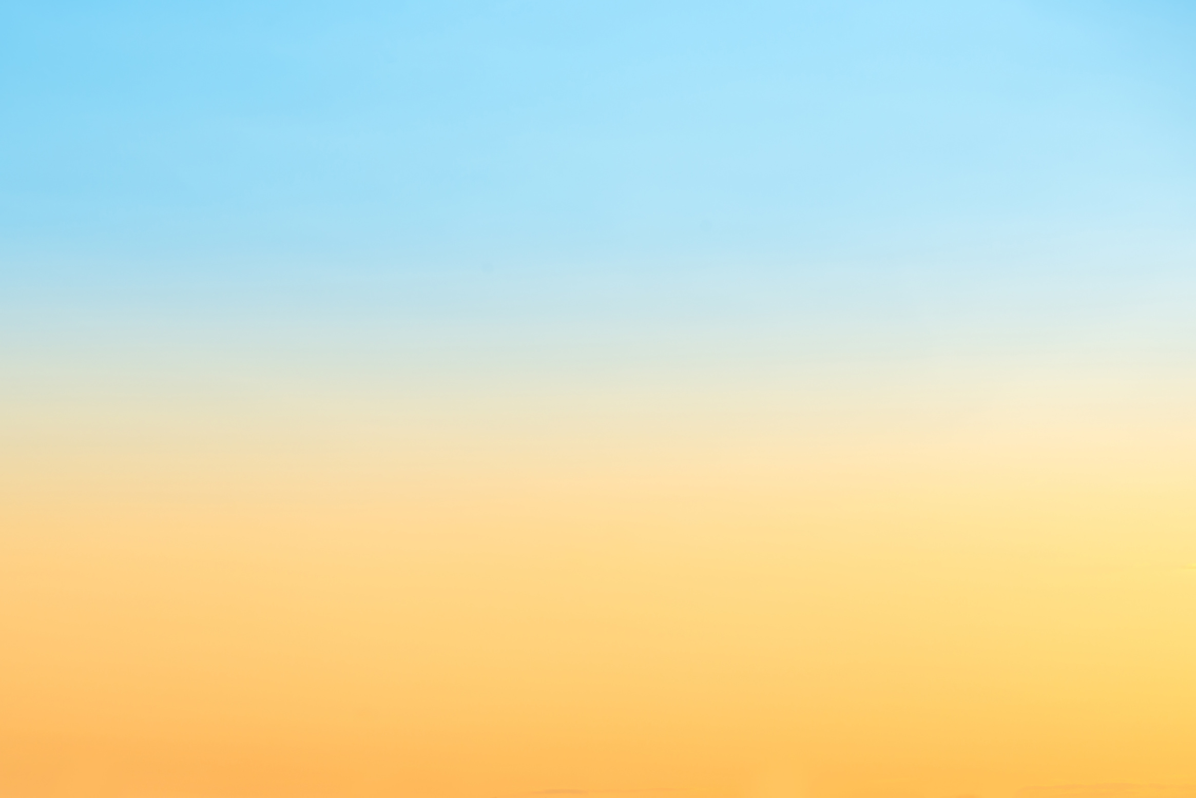 Sunset on Blue and Orange Sky